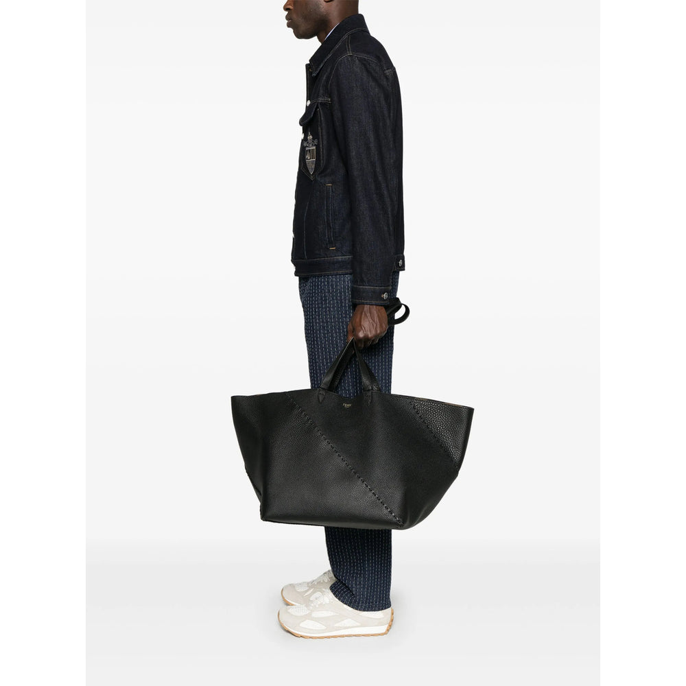 Fendi Black Tote Bags Men