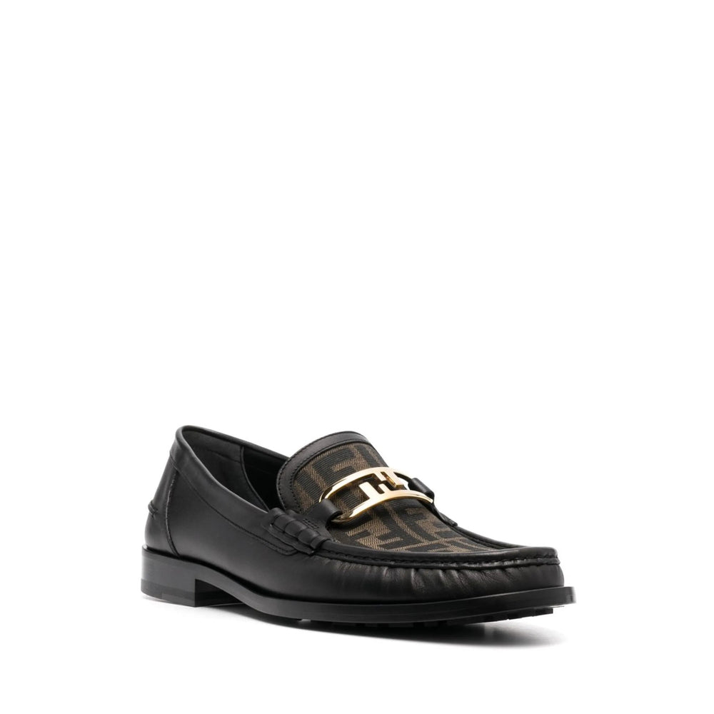 Fendi Black Loafers Men