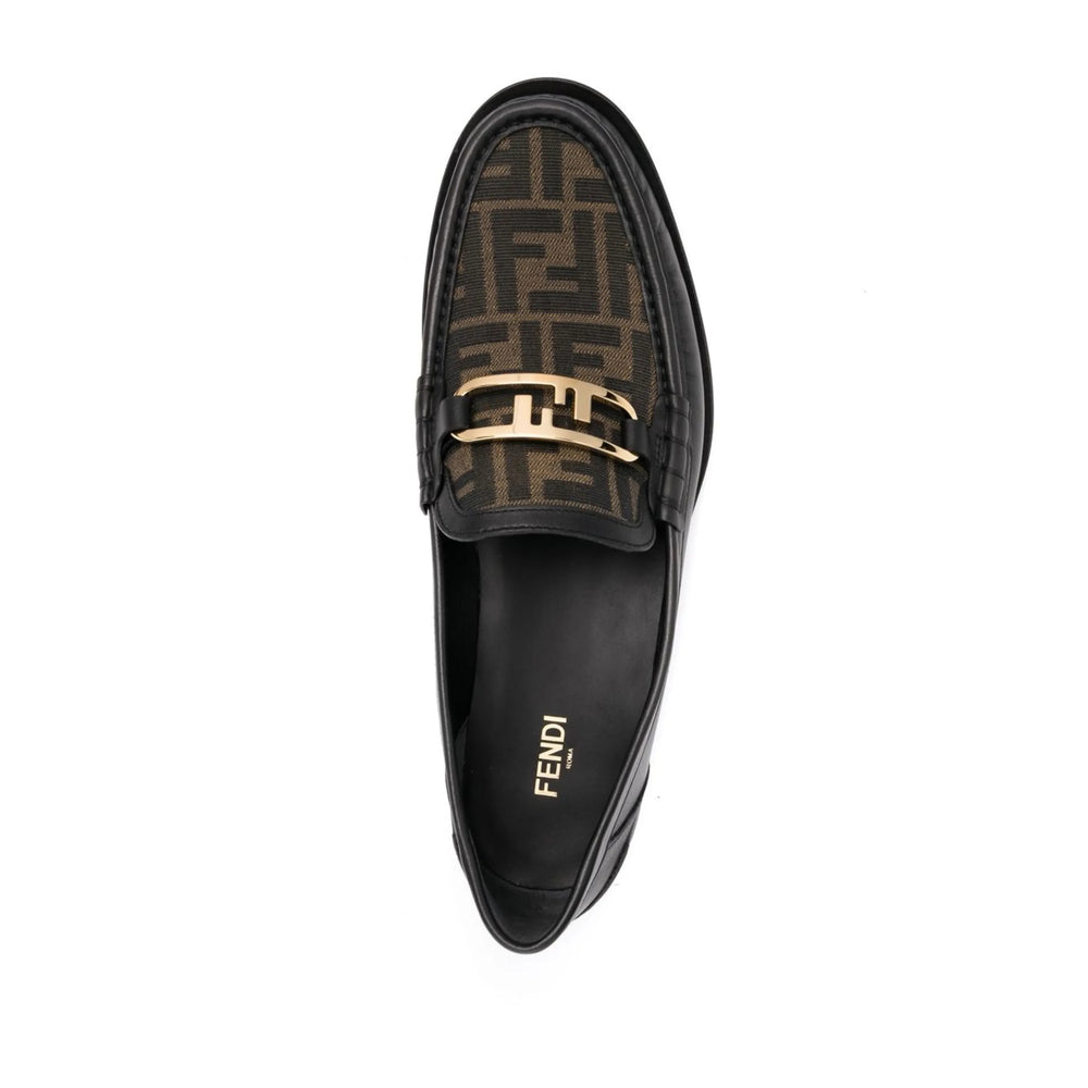 Fendi Black Loafers Men