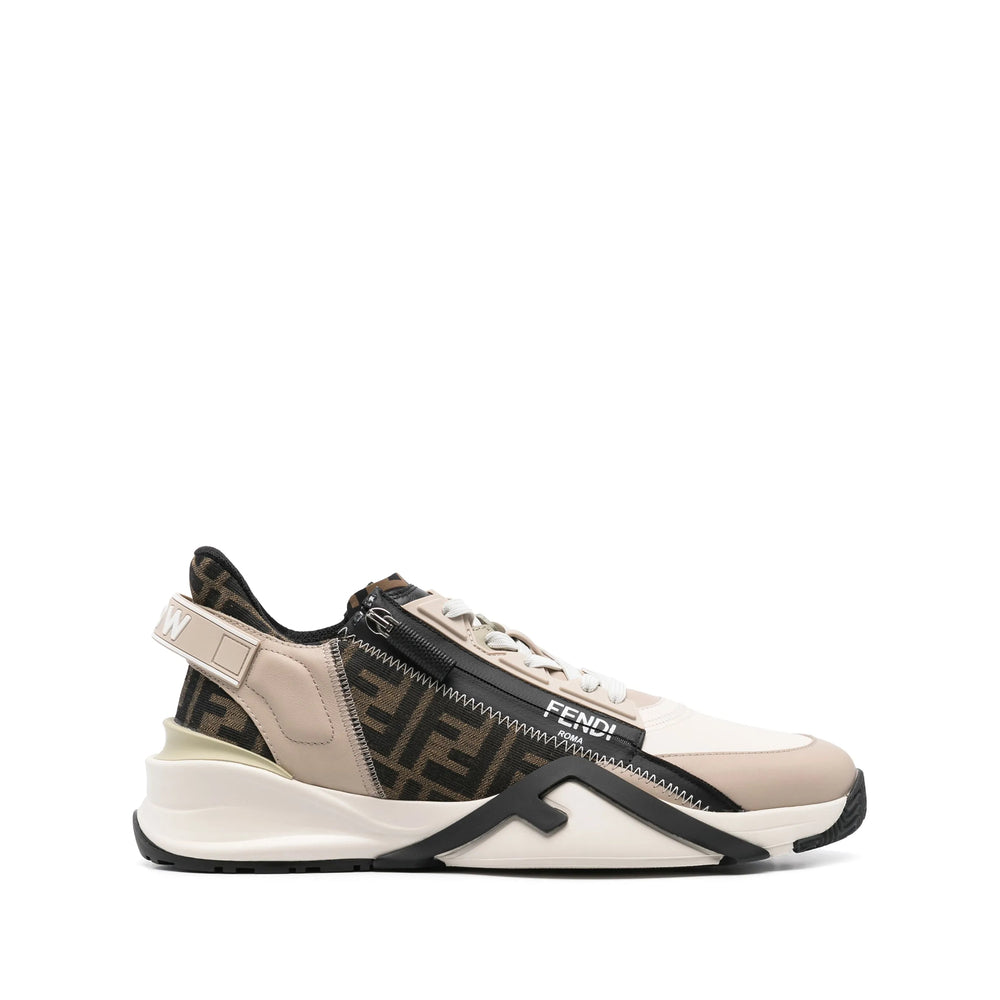 Fendi Neutrals Trainers - Low-Tops Men