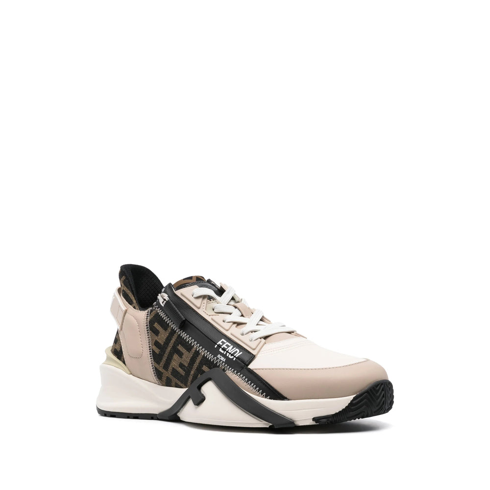 Fendi Neutrals Trainers - Low-Tops Men