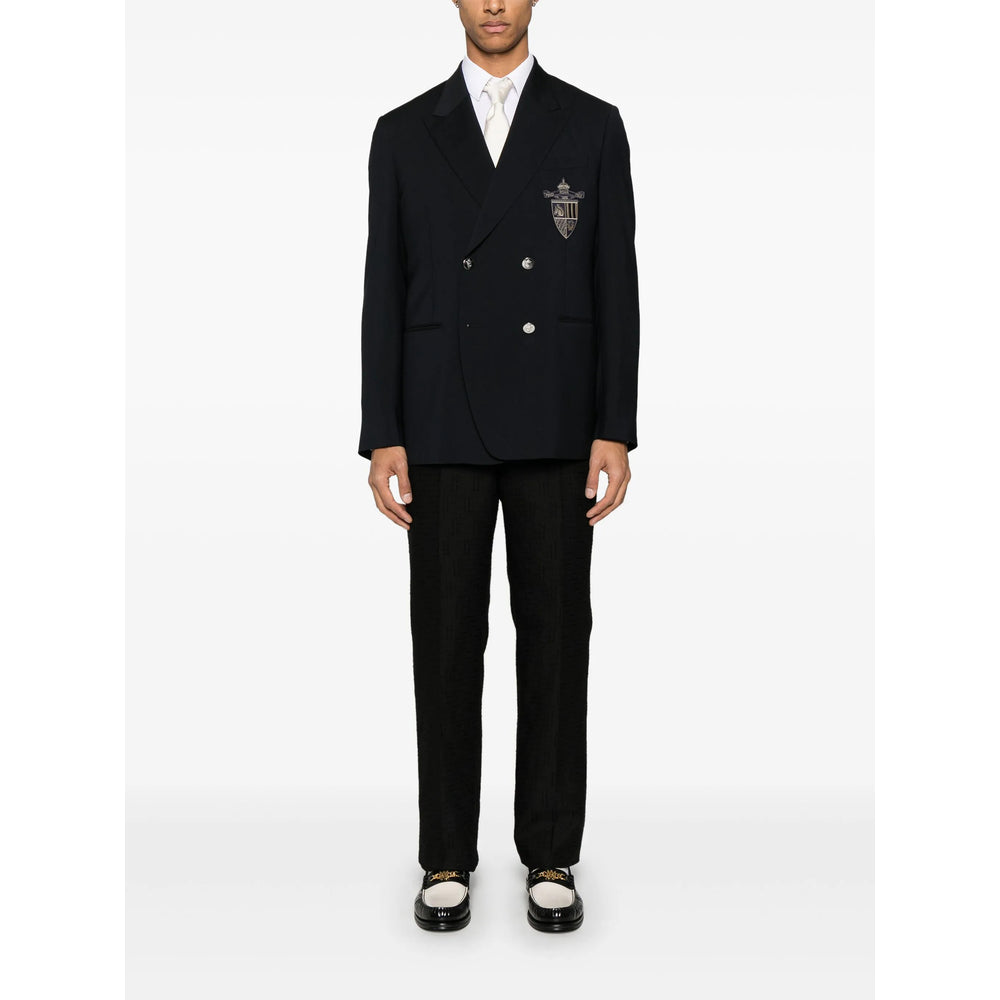Fendi Black Trousers - Tailored Trousers Men