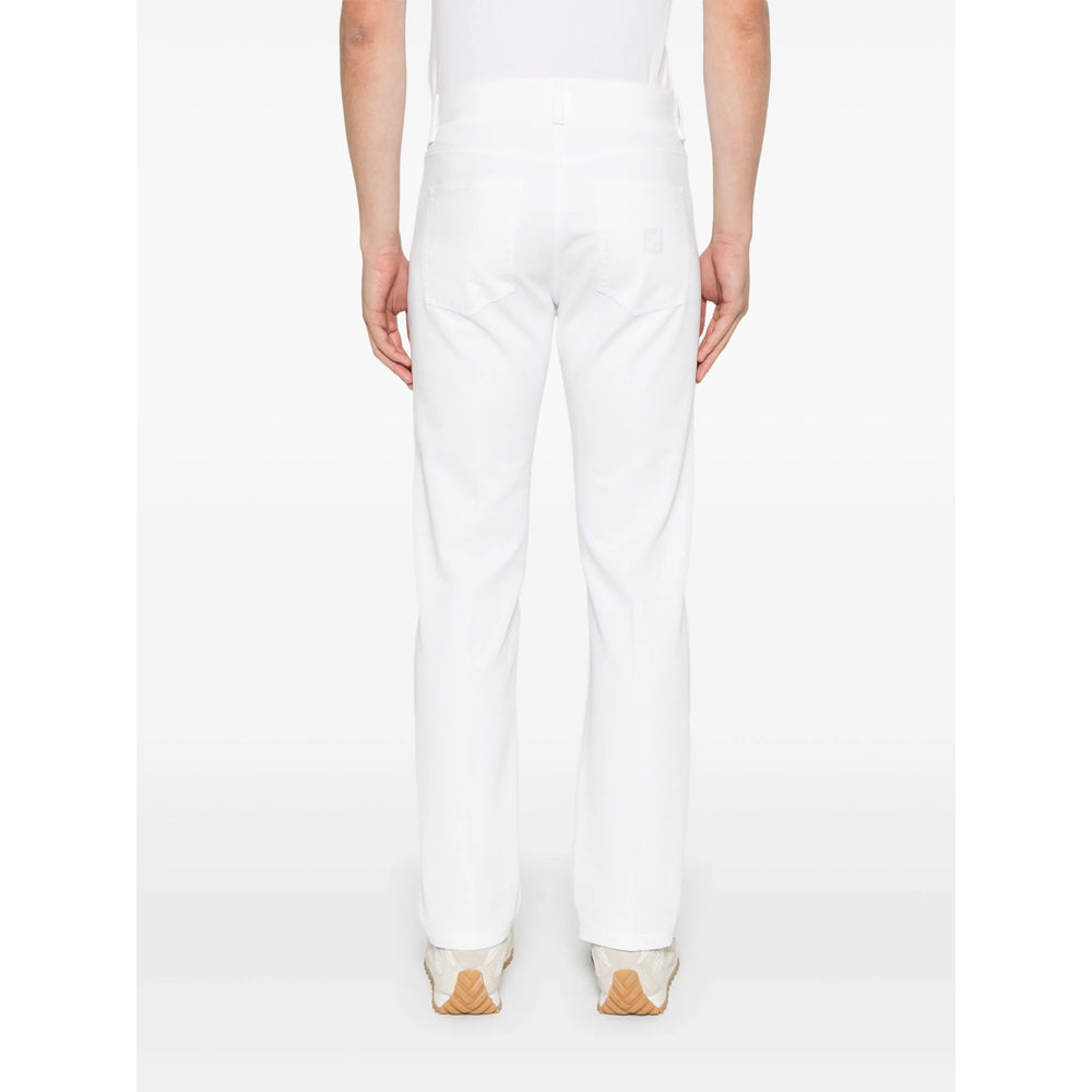 Fendi White Denim - Regular & Straight-Leg Jeans Men