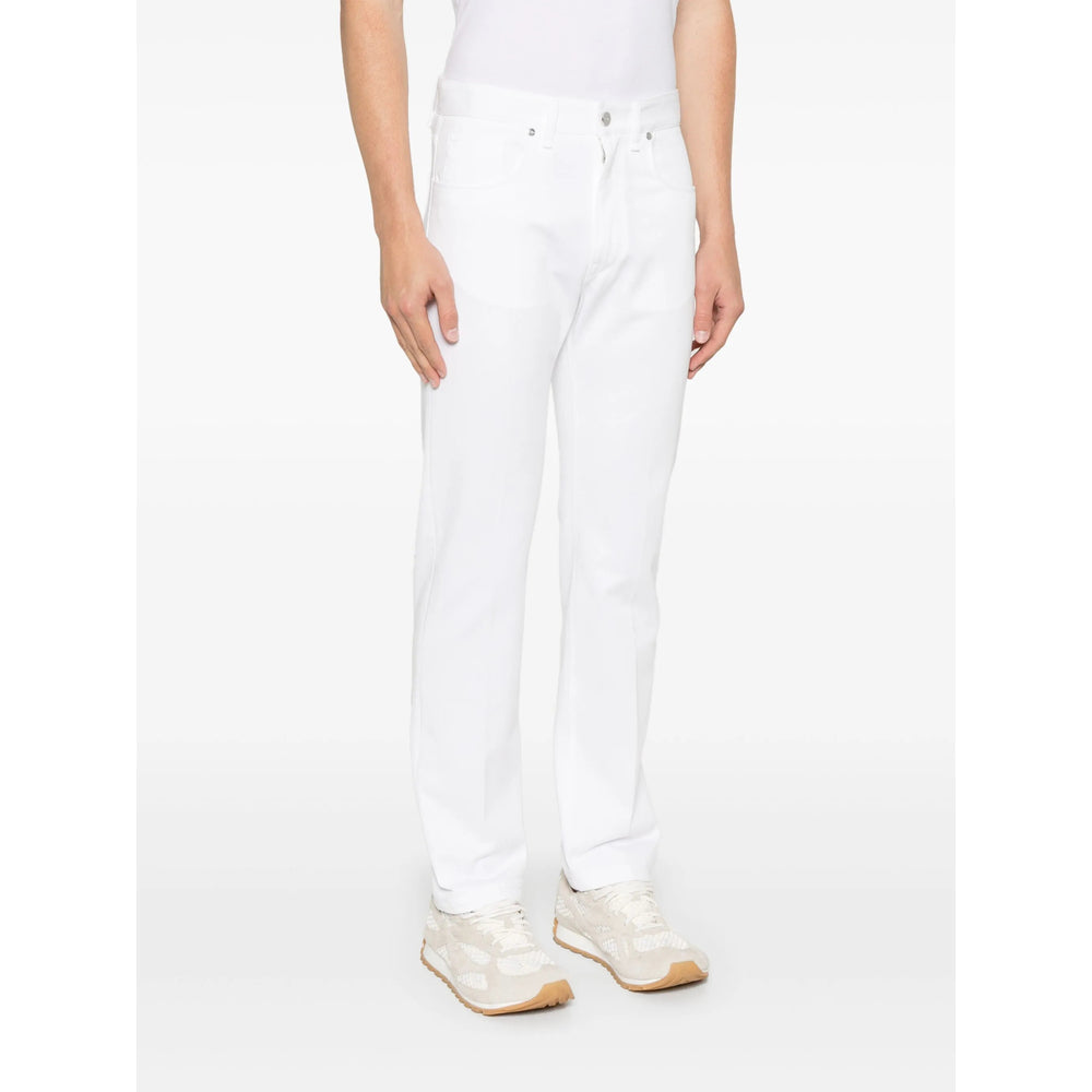 Fendi White Denim - Regular & Straight-Leg Jeans Men