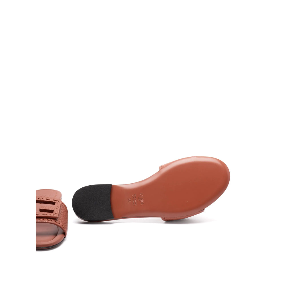 Fendi Orange Flip-Flops & Slides Women