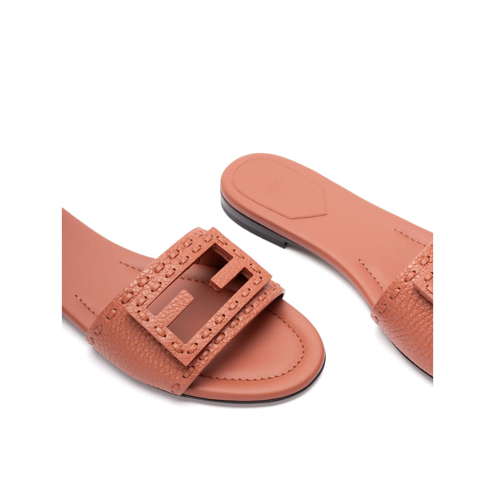 Fendi Orange Flip-Flops & Slides Women