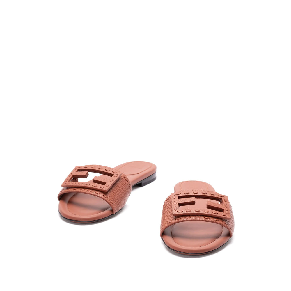 Fendi Orange Flip-Flops & Slides Women