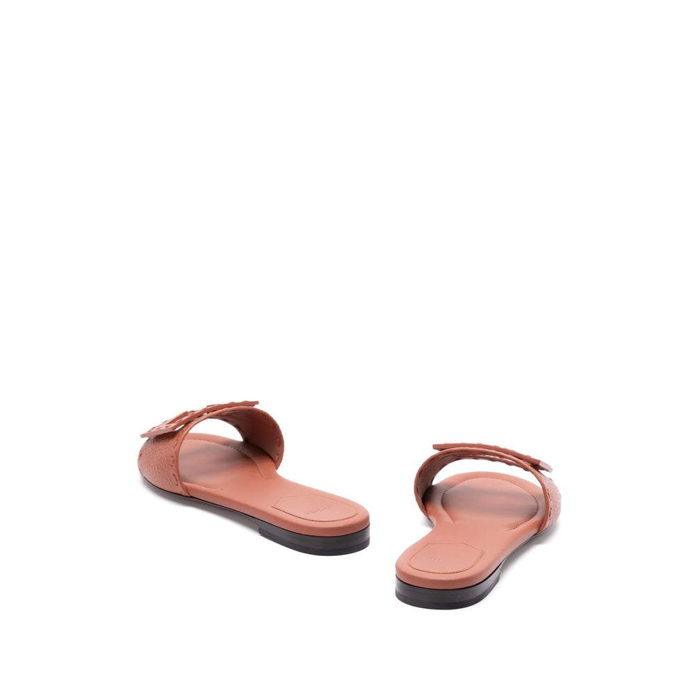 Fendi Orange Flip-Flops & Slides Women