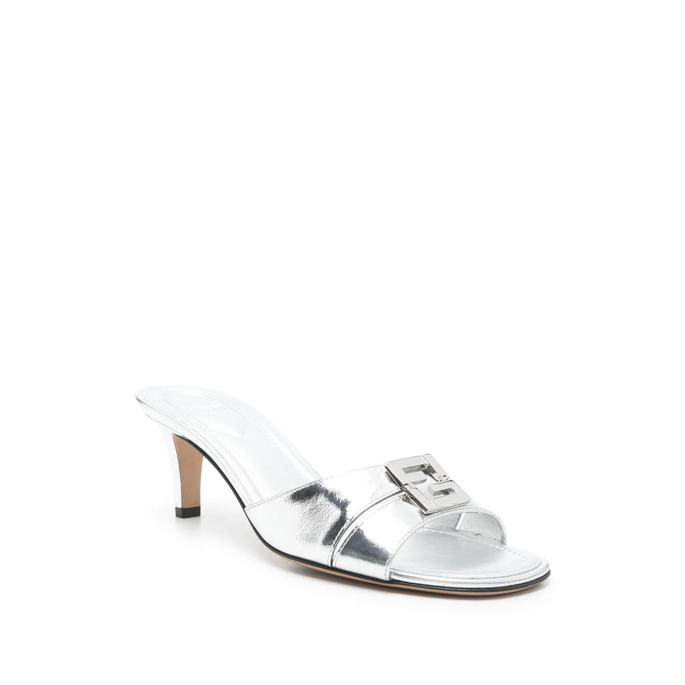 Fendi Silver Sandals Women