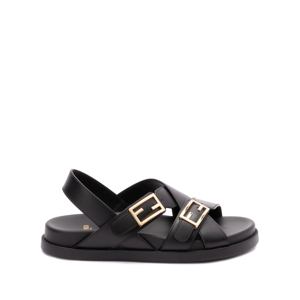 Fendi Black Sandals Women