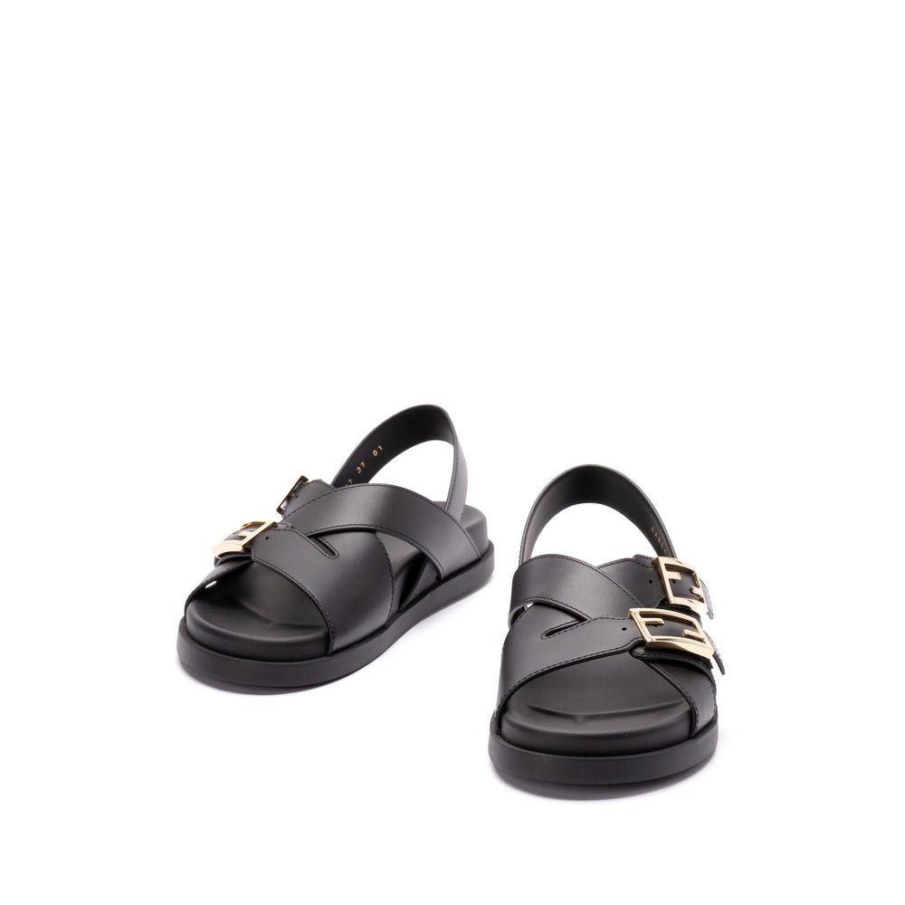 Fendi Black Sandals Women