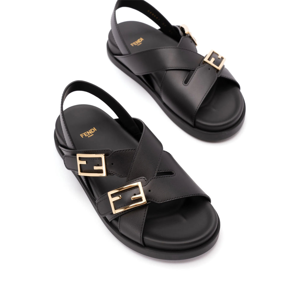 Fendi Black Sandals Women