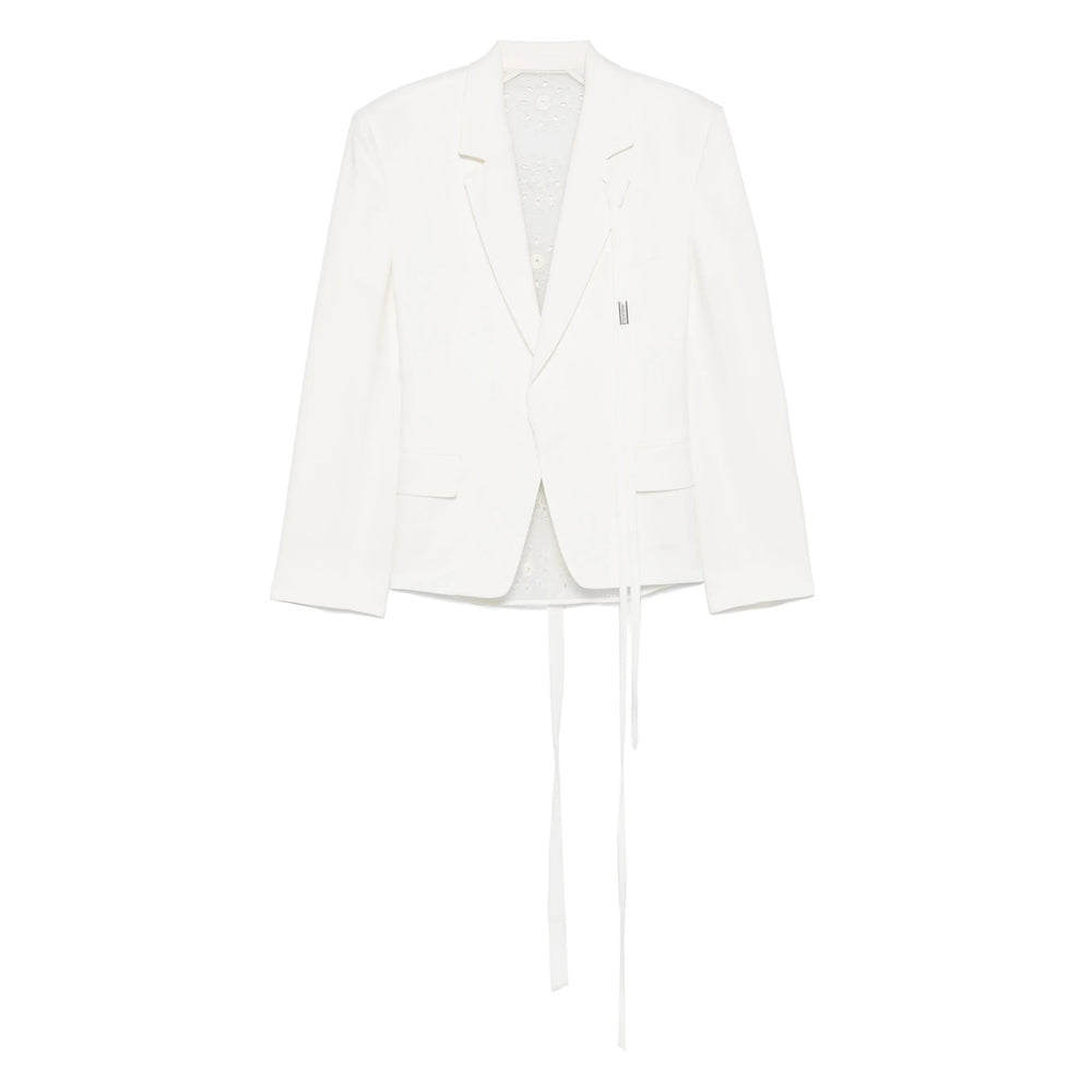 Ann Demeulemeester White Jackets - Blazers Women