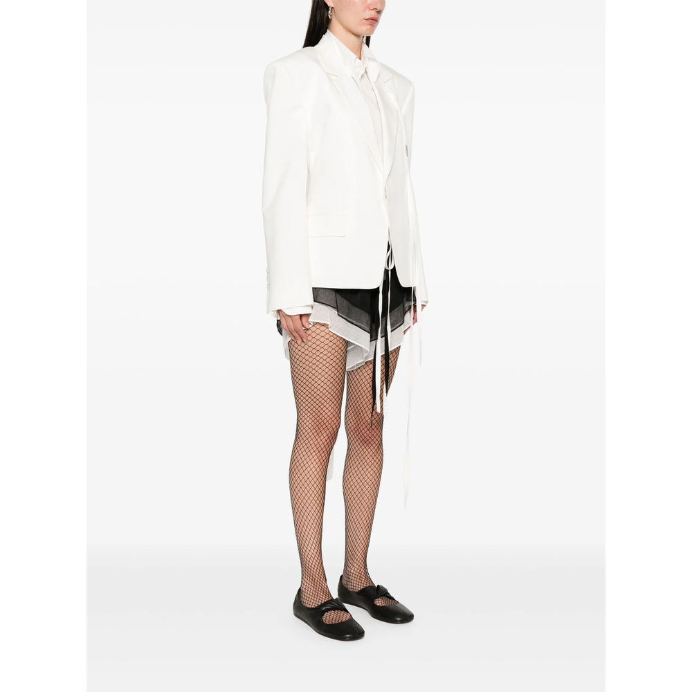 Ann Demeulemeester White Jackets - Blazers Women