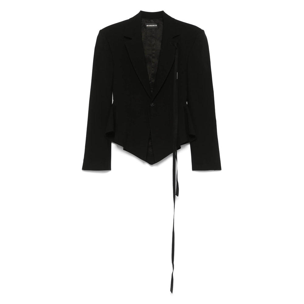 Ann Demeulemeester Black Jackets - Blazers Women