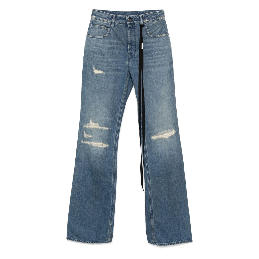 Ann Demeulemeester Blue Denim - Flared Jeans Women