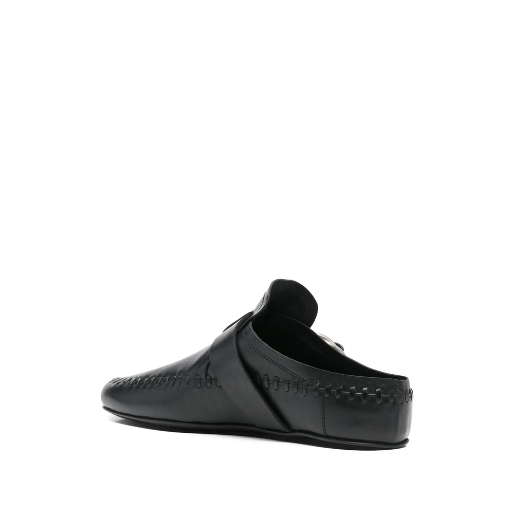 Ann Demeulemeester Black Slippers Women