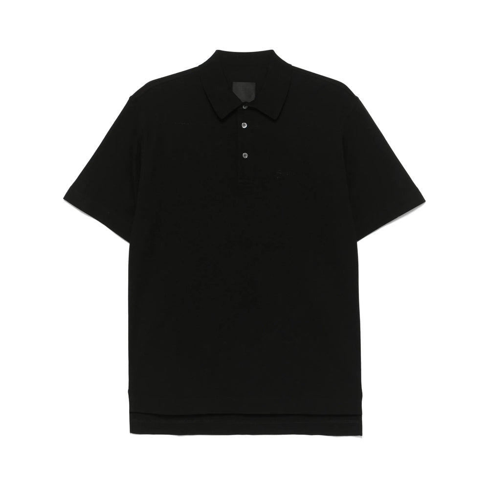 Givenchy Black Polo Shirts Men