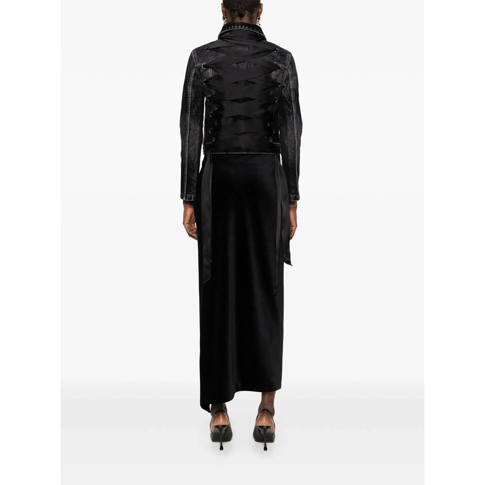 Balenciaga Black Jackets - Denim Jackets Women