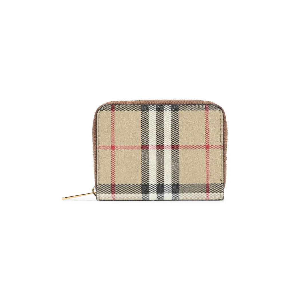 Burberry Mini Zip Around Wallet Women