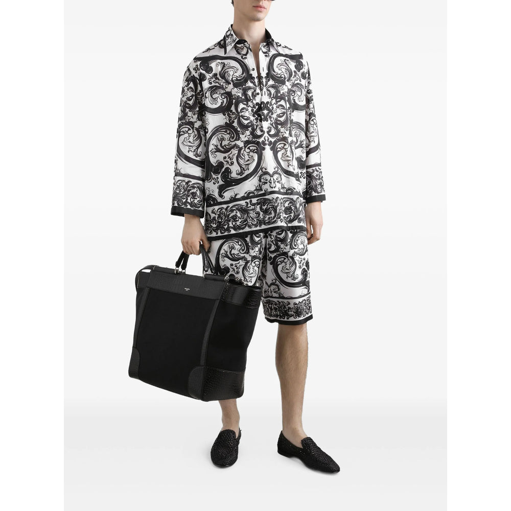 Dolce & Gabbana White Shorts - Bermuda Shorts Men