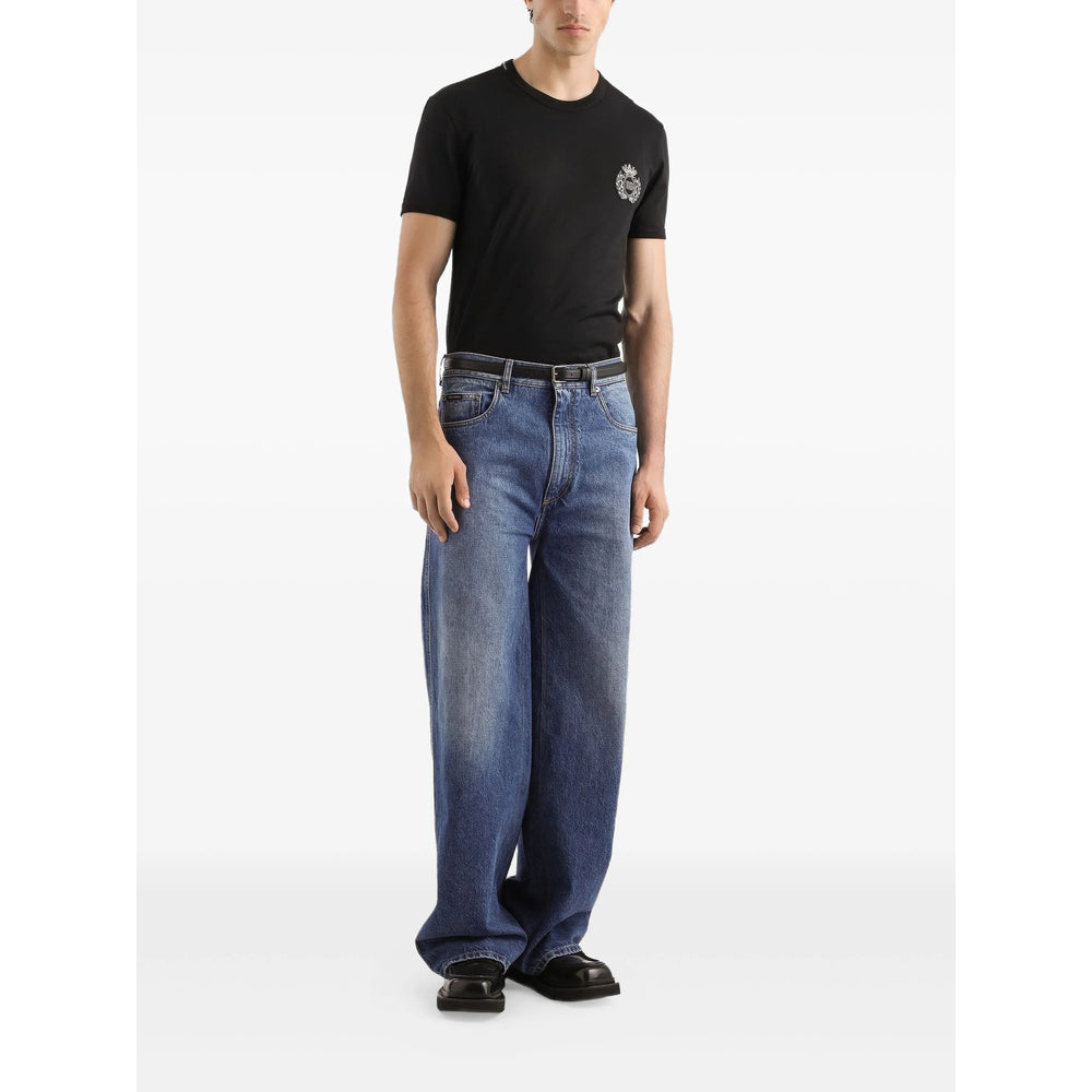 Dolce & Gabbana Black T-Shirts & Vests - T-Shirts Men