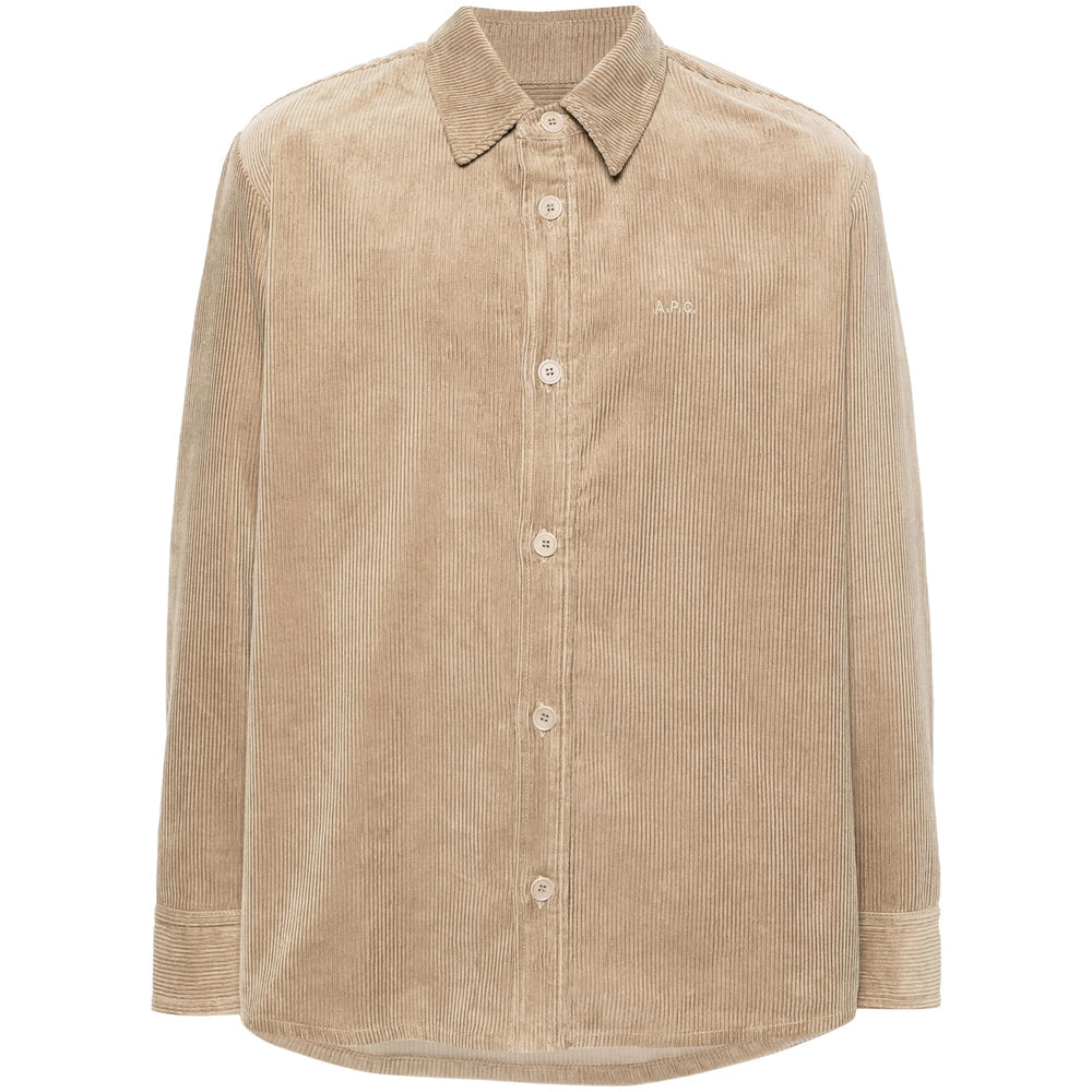 A.P.C. Neutrals Shirts Men
