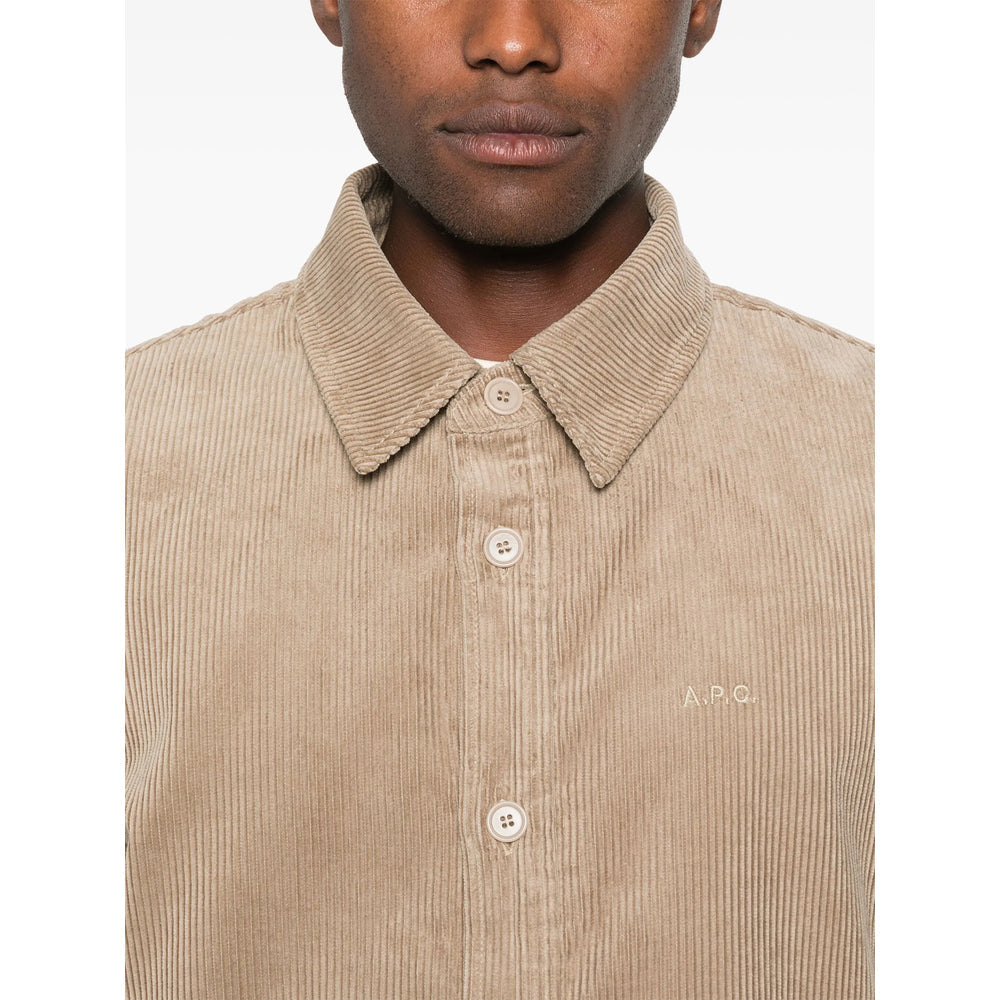 A.P.C. Neutrals Shirts Men