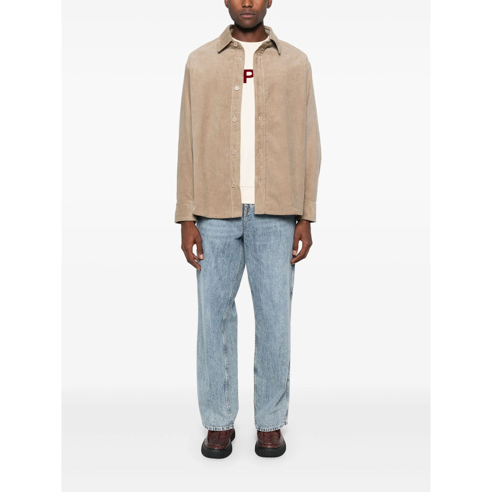 A.P.C. Neutrals Shirts Men