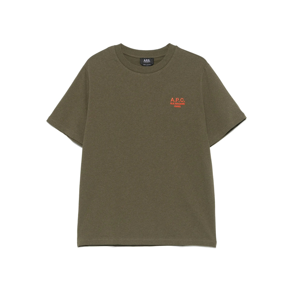 A.P.C. Green T-Shirts & Vests - T-Shirts Men