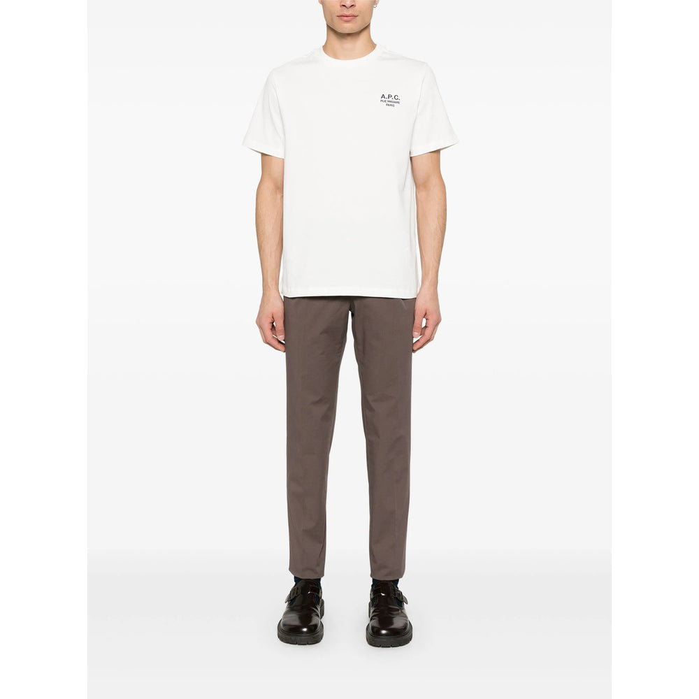 A.P.C. White T-Shirts & Vests - T-Shirts Men