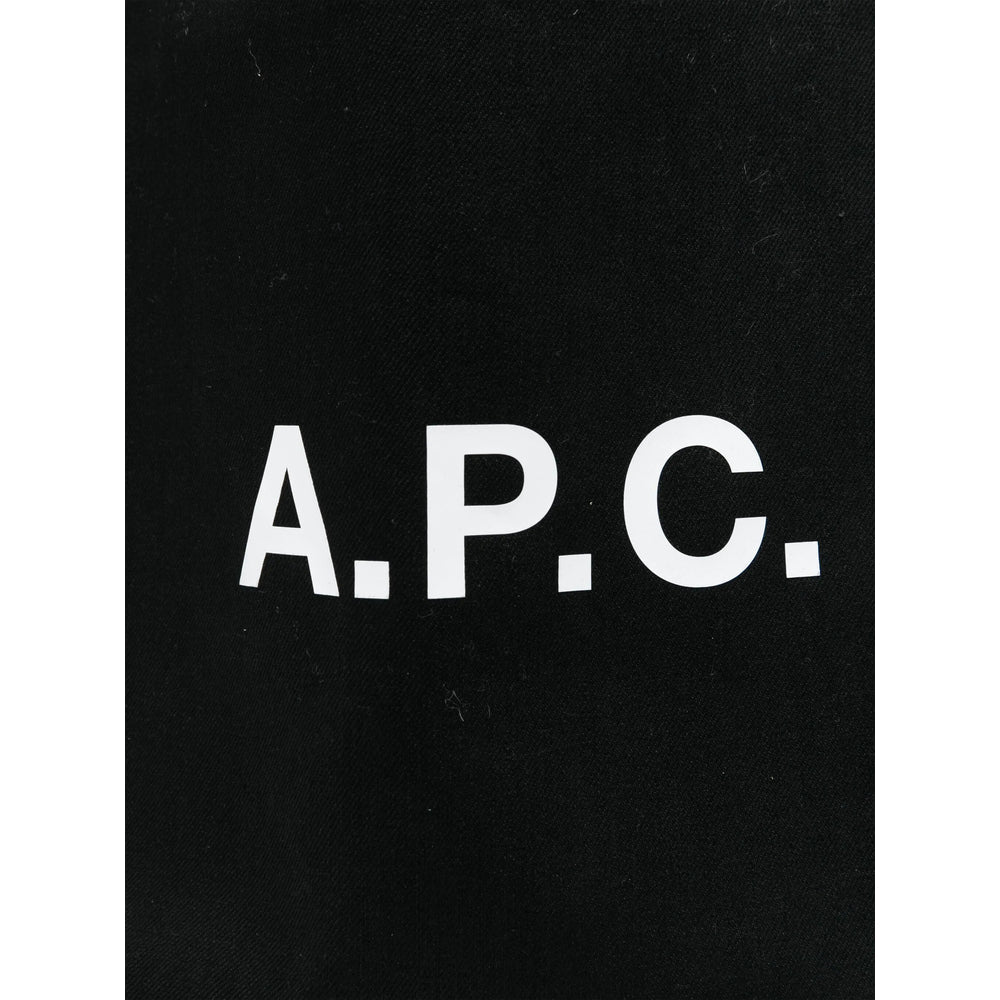 A.P.C. Black Tote Bags Men