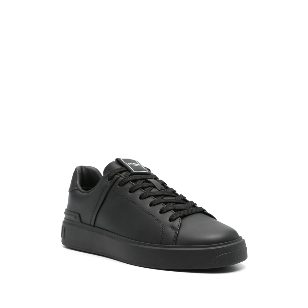 Balmain Black Trainers - Low-Tops Men