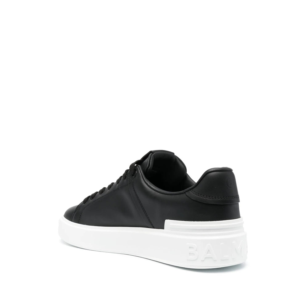 Balmain Black Trainers - Low-Tops Men