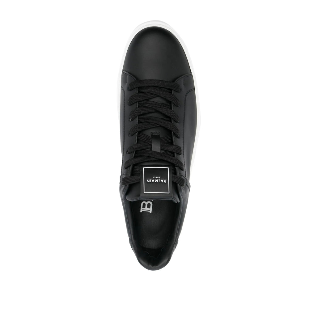 Balmain Black Trainers - Low-Tops Men