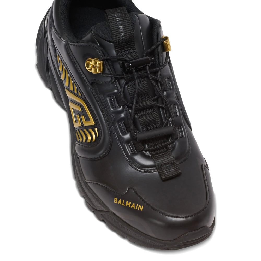 Balmain Black Trainers - Low-Tops Men