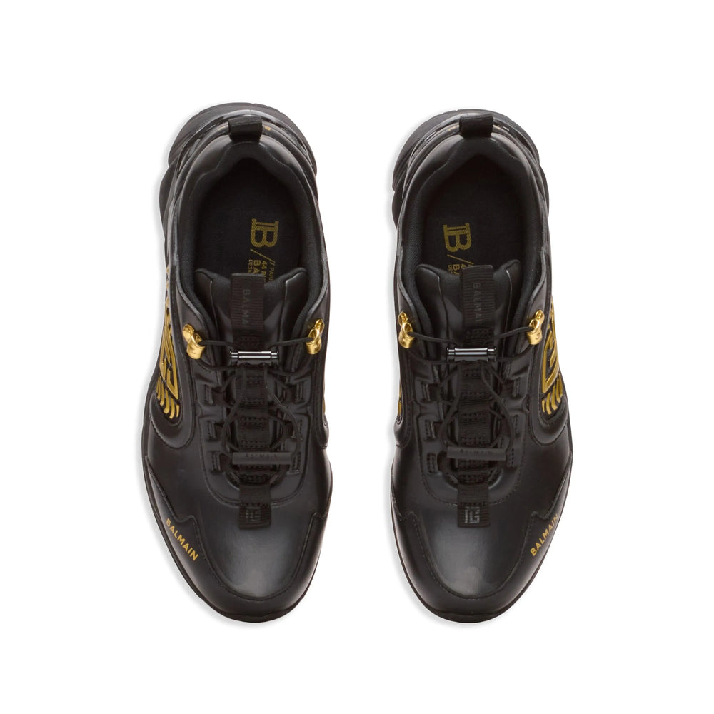 Balmain Black Trainers - Low-Tops Men
