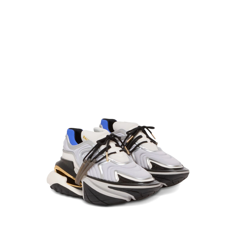 Balmain White Trainers - Low-Tops Men