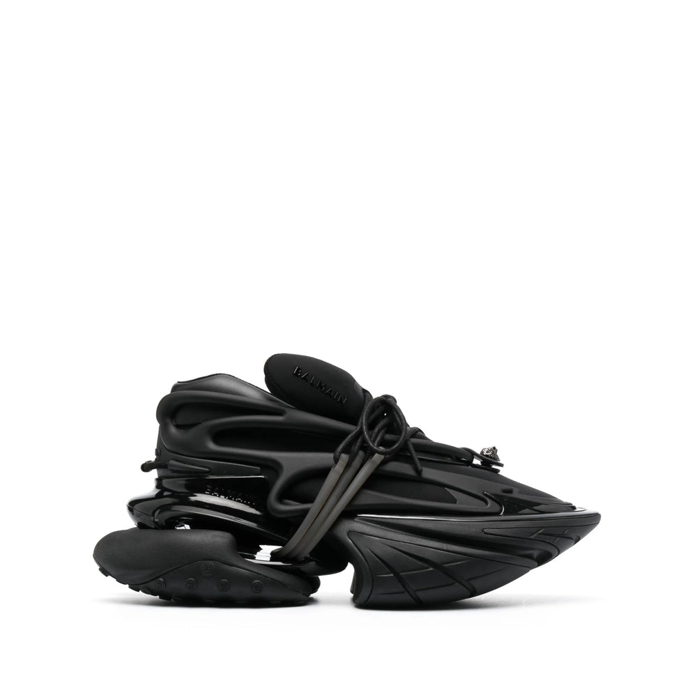 Balmain Black Trainers - Low-Tops Men