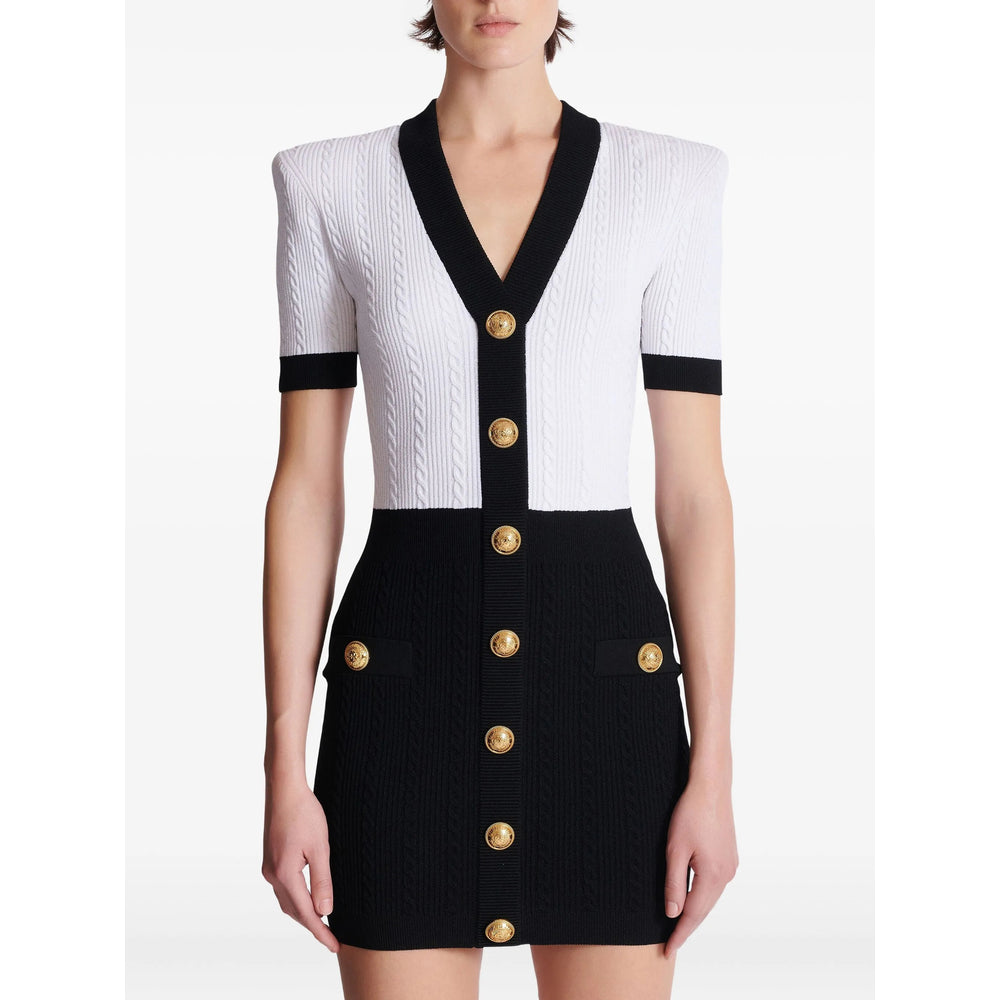 Balmain White Dresses - Day Dresses Women
