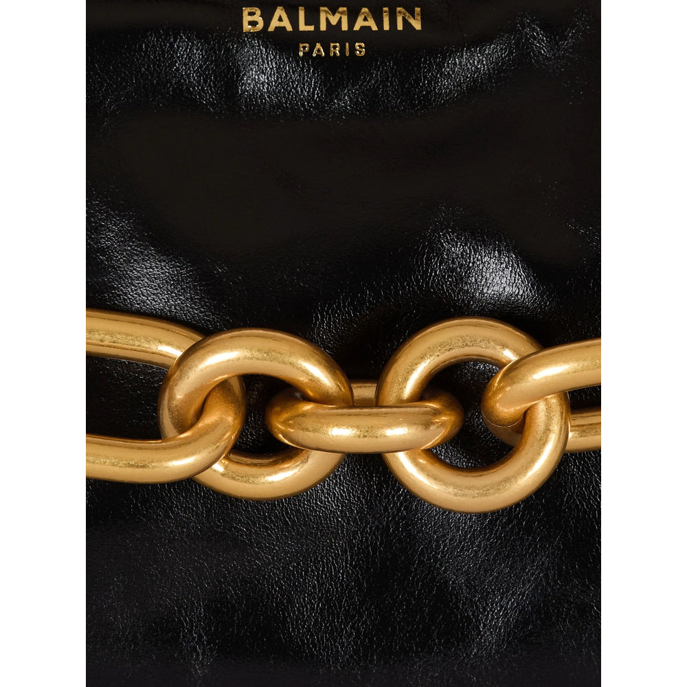 Balmain Black Shoulder Bags Women