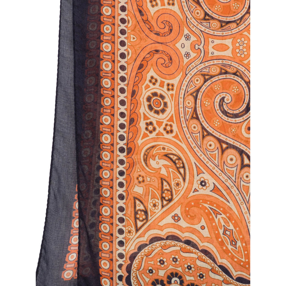 Etro Orange Scarves Women