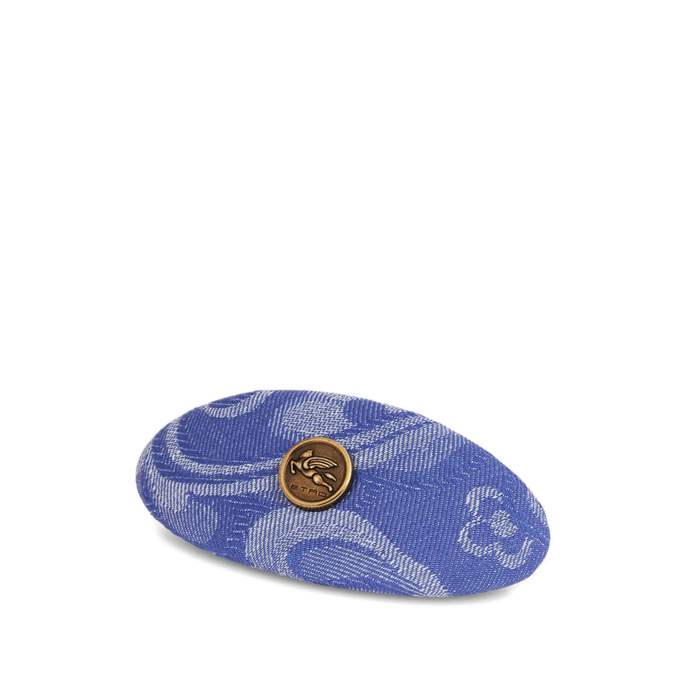 Etro Blue Hair Accessories Women