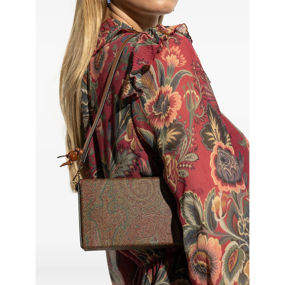 Etro Red Shoulder Bags Women