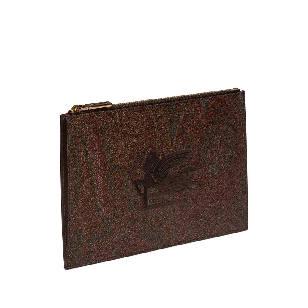 Etro Brown Clutch Bags Women