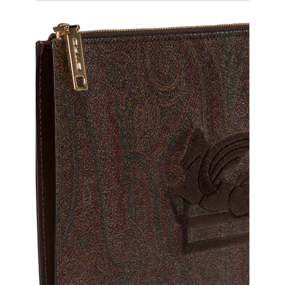 Etro Brown Clutch Bags Women