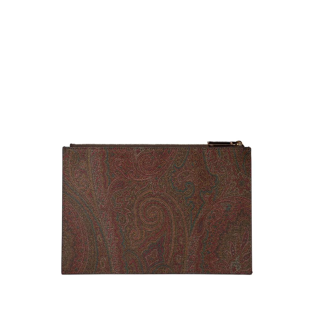 Etro Brown Clutch Bags Women
