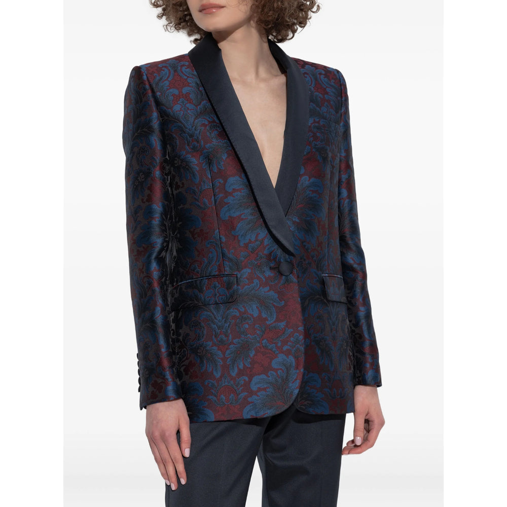Etro Blue Jackets - Blazers Women