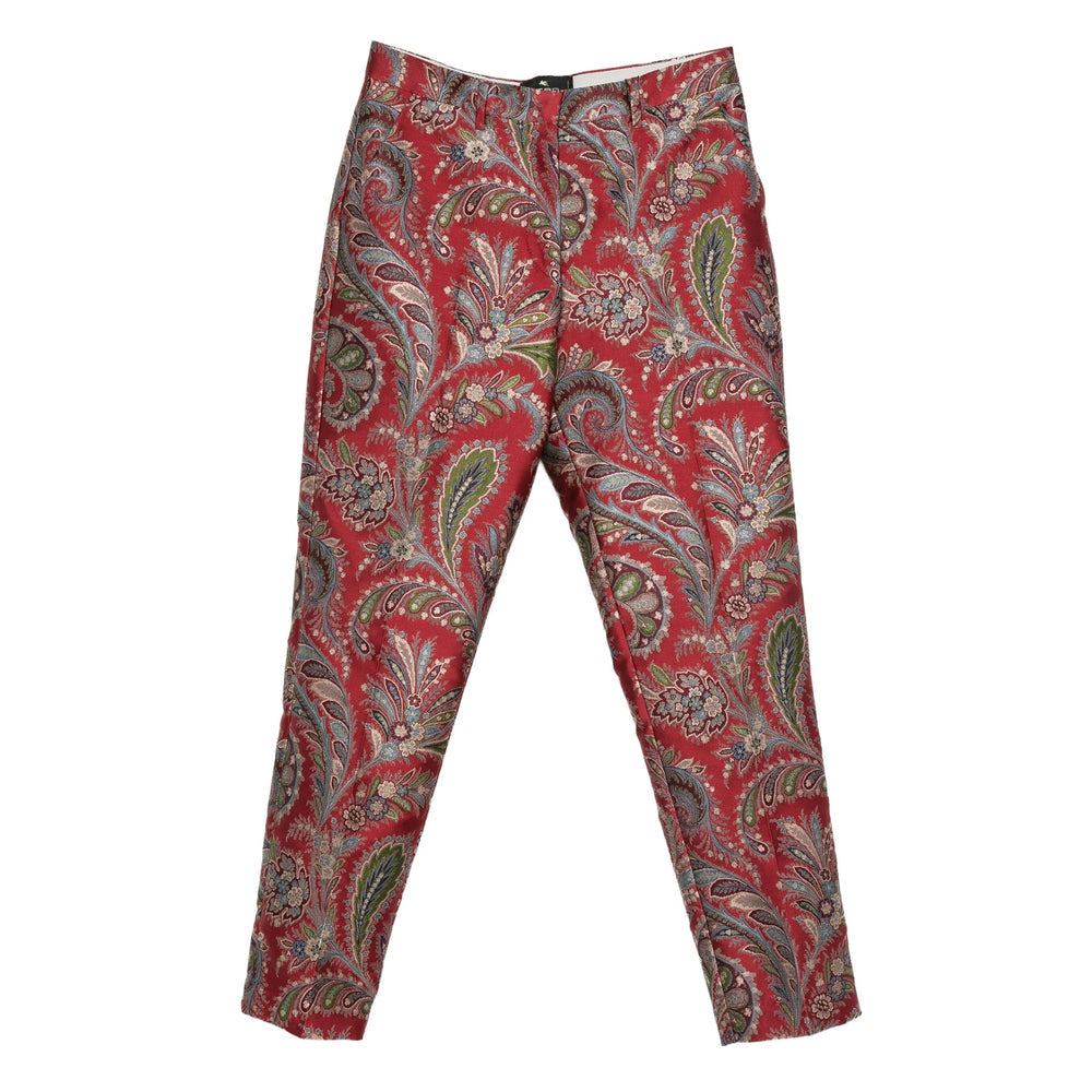 Etro Red Trousers - Tailored Trousers Women