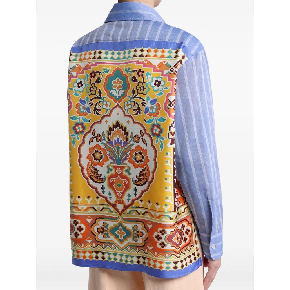 Etro Blue Tops - Shirts Women